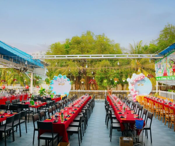 Ẩm thực Sân vườn Mái Lá